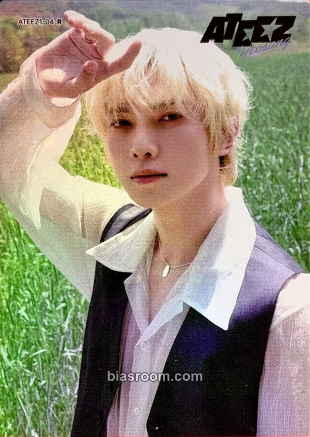 Photocard K-pop de Yeosang ATEEZ MIIMCA × ATEEZ