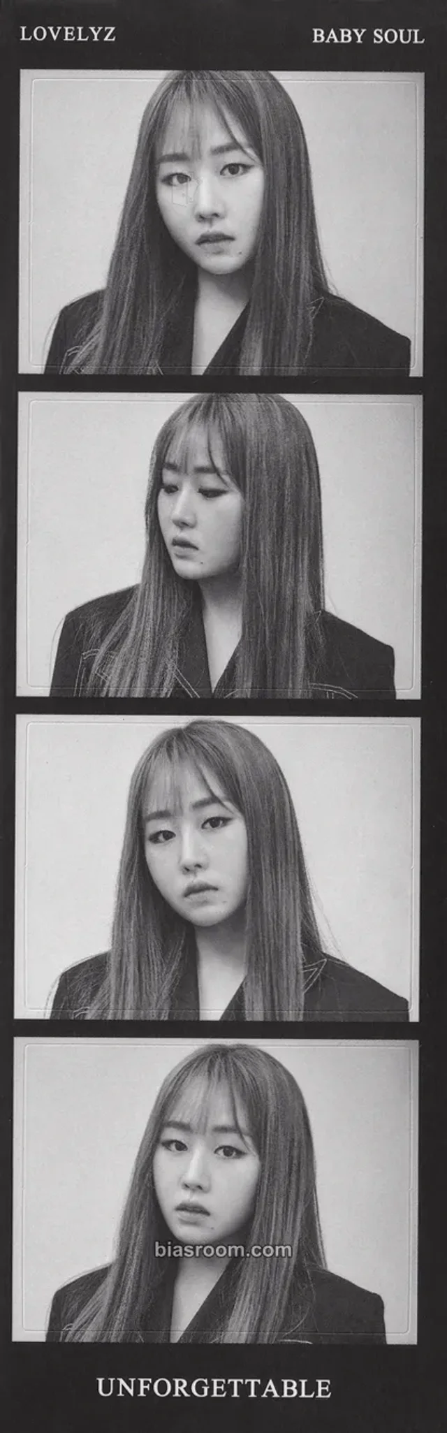 Lee Sujeong (Baby Soul) Lovelyz Unforgettable K-pop photocard