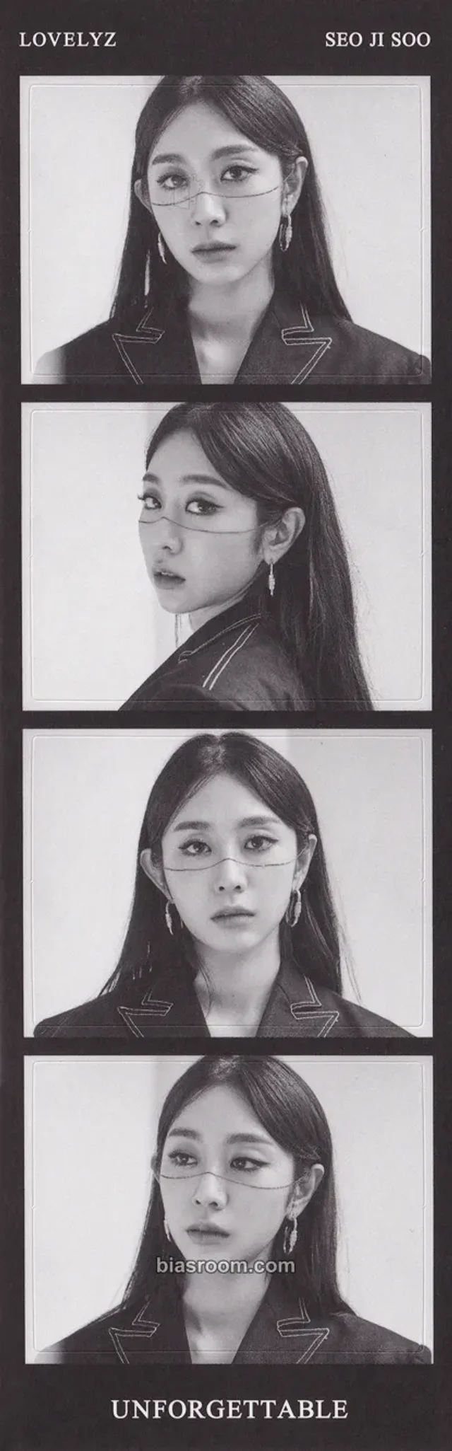 Jisoo Lovelyz Unforgettable K-pop photocard