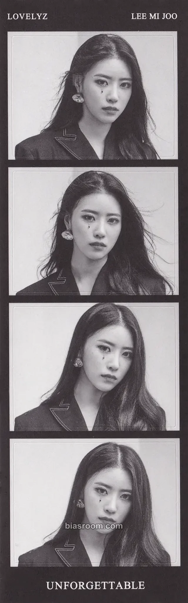 Mijoo Lovelyz Unforgettable K-pop photocard