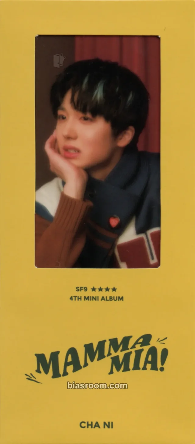 Photocard K-pop di Chani SF9 MAMMA MIA!