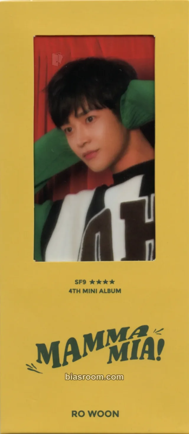 Rowoon SF9 MAMMA MIA! K-pop Photocard