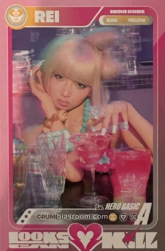 Rei IVE Looks Can Kill K-pop photocard