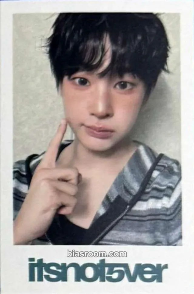 Kwak GiWoong idntt itsnotover K-pop photocard