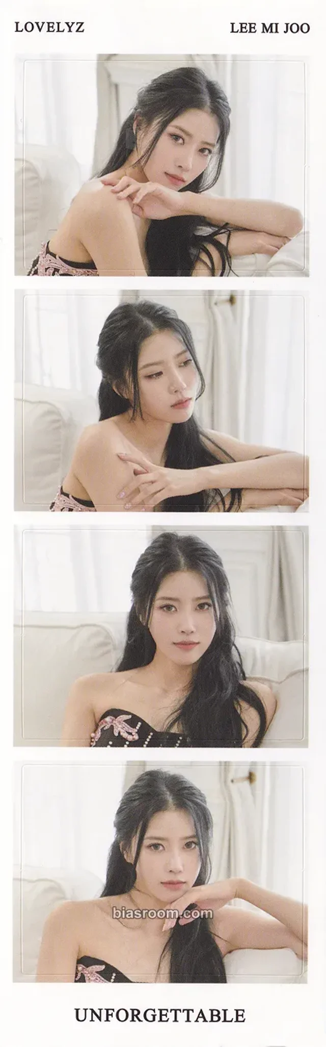 Mijoo Lovelyz Unforgettable K-pop photocard
