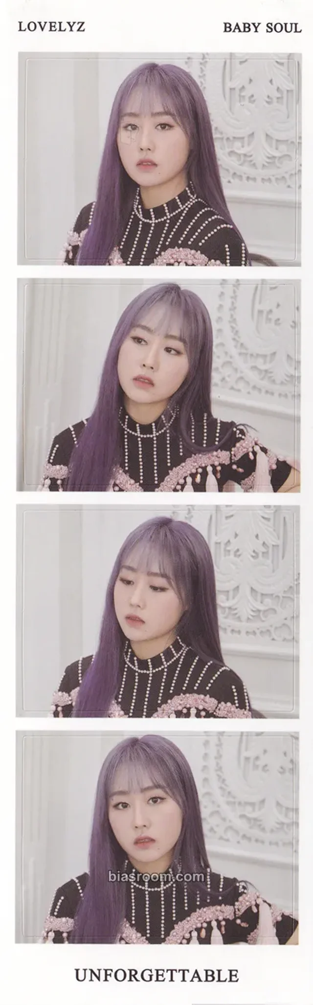 Lee Sujeong (Baby Soul) Lovelyz Unforgettable K-pop photocard