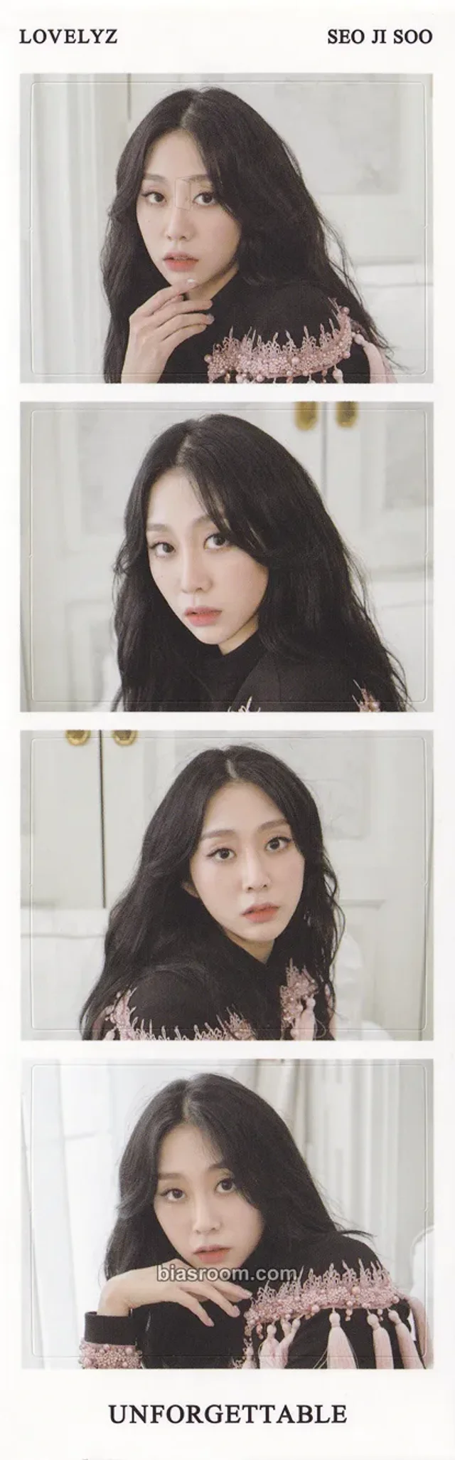 Jisoo Lovelyz Unforgettable K-pop photocard