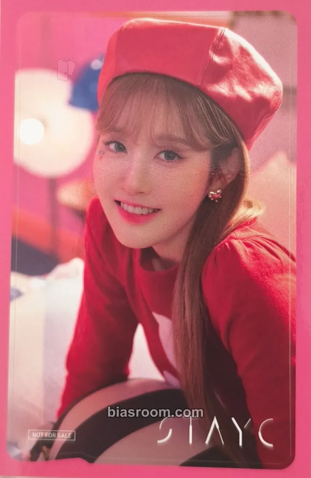 Sieun STAYC Teddy Bear (Japanese Ver.) K-pop photocard