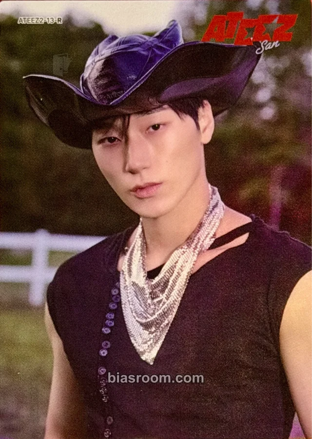 San ATEEZ MIIMCA × ATEEZ K-pop photocard