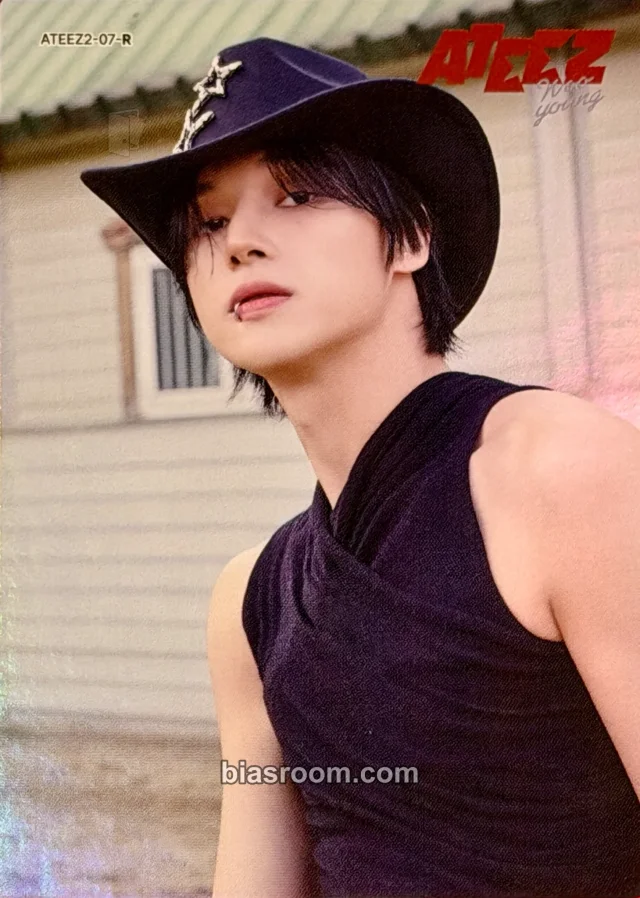 Wooyoung ATEEZ MIIMCA × ATEEZ K-pop photocard