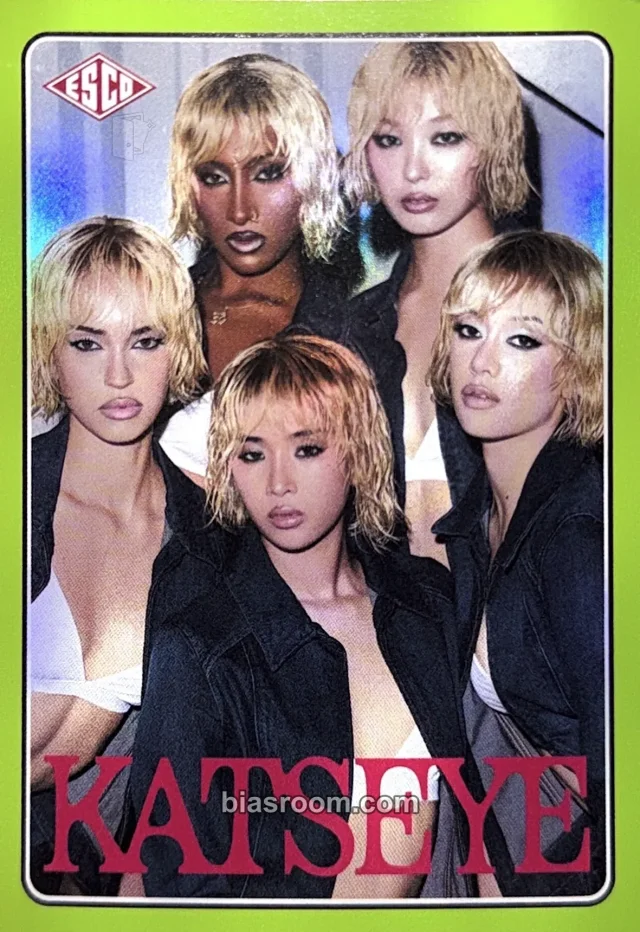 KATSEYE ESCO “WILD” Trading Cards K-pop 小卡
