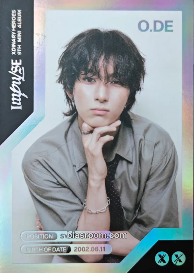 O.de Xdinary Heroes IMPULSE K-pop photocard