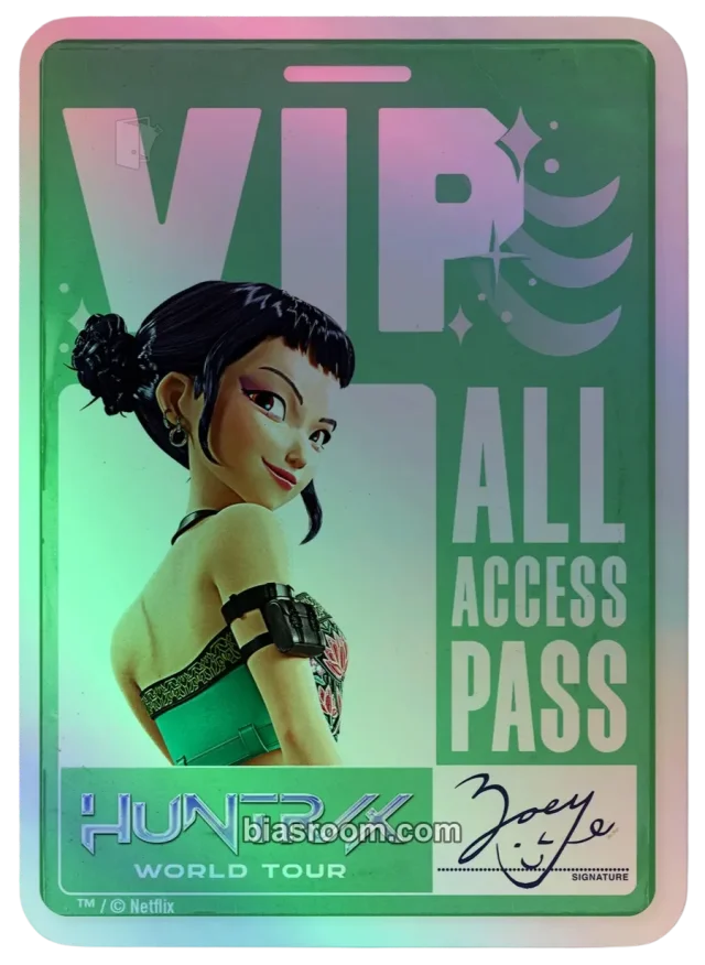 Zoey KPop Demon Hunters Netflix Shop Official Collection K-pop photocard