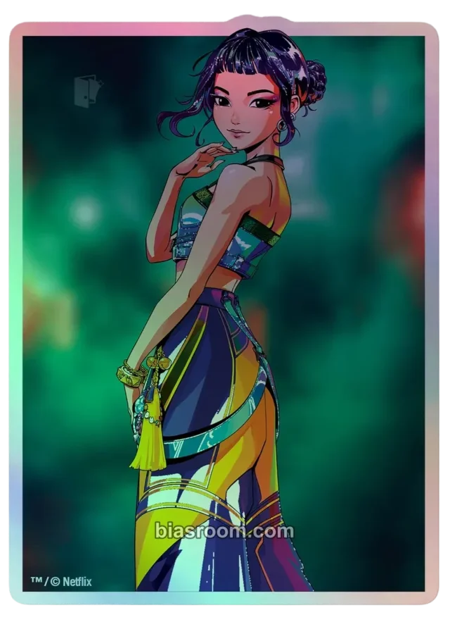 Zoey KPop Demon Hunters Netflix Shop Official Collection K-pop photocard