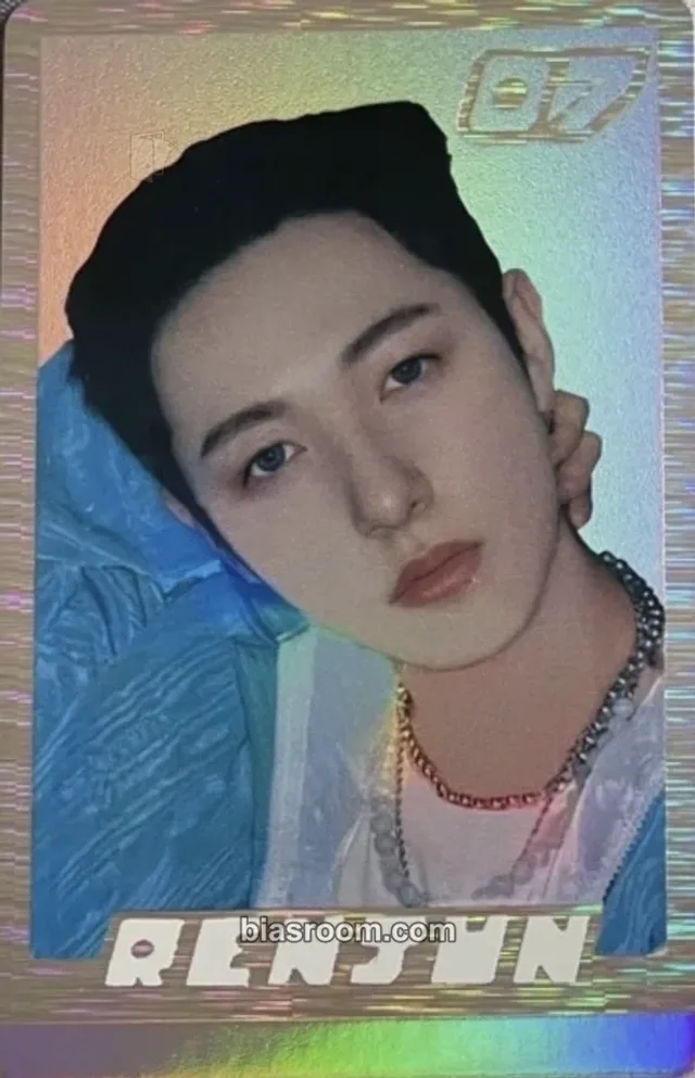 Renjun NCT DREAM Glitch ModeのK-popフォトカード