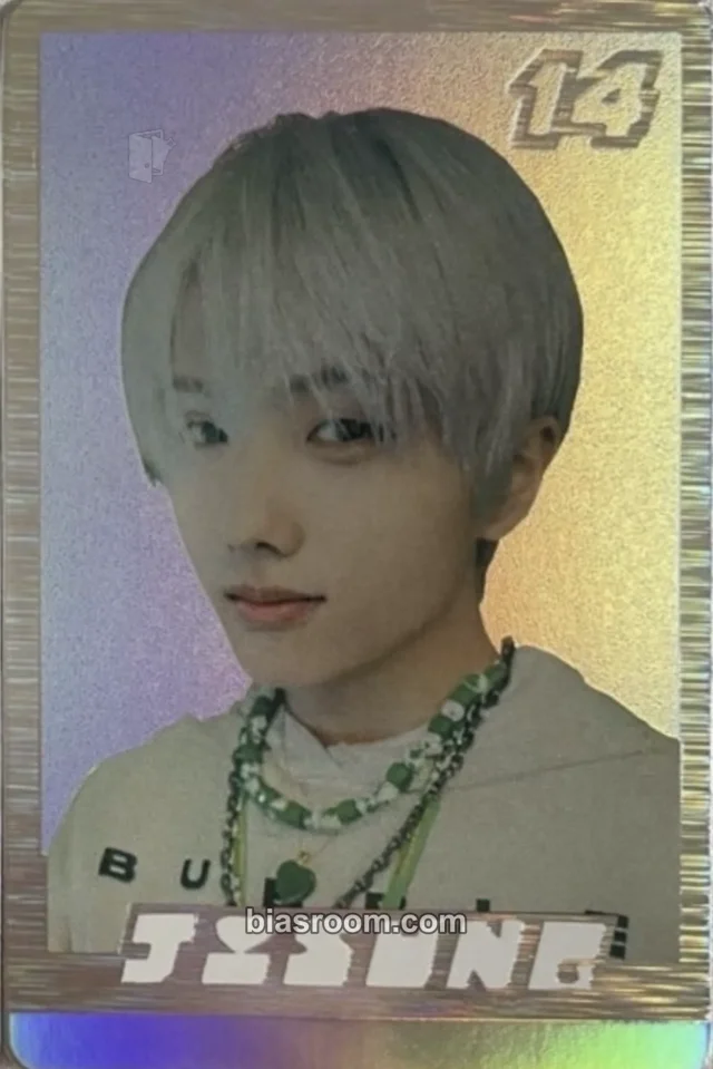 Jisung NCT DREAM Glitch ModeのK-popフォトカード