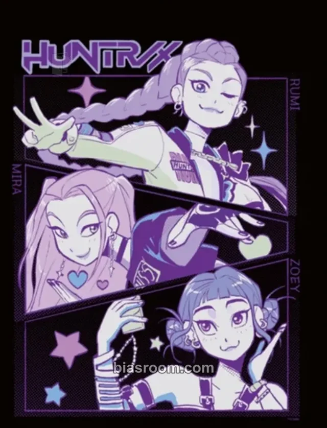 KPop Demon Hunters Netflix Shop Official Collection K-pop photocard