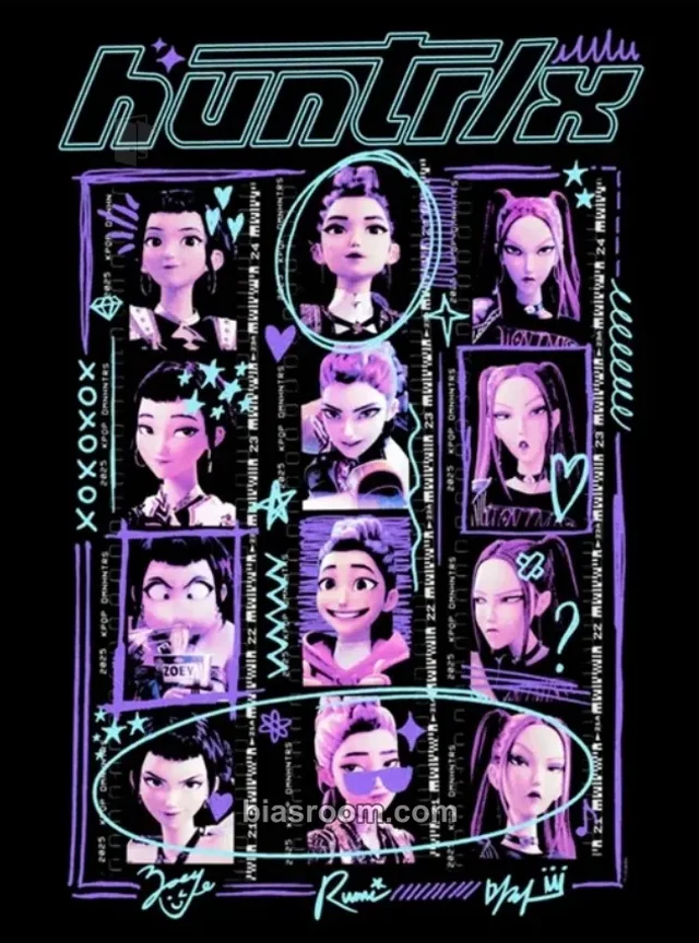 KPop Demon Hunters Netflix Shop Official Collection K-pop photocard