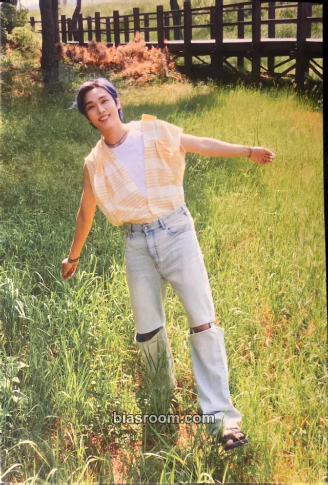 Photocard K-pop de Jacob THE BOYZ Be Aware