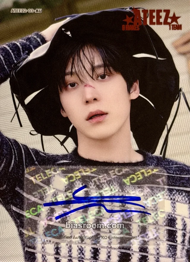 Yunho ATEEZ MIIMCA × ATEEZ K-pop photocard