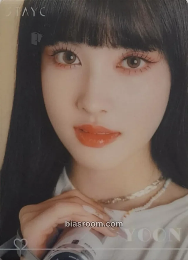 Yoon STAYC POPPY K-pop photocard