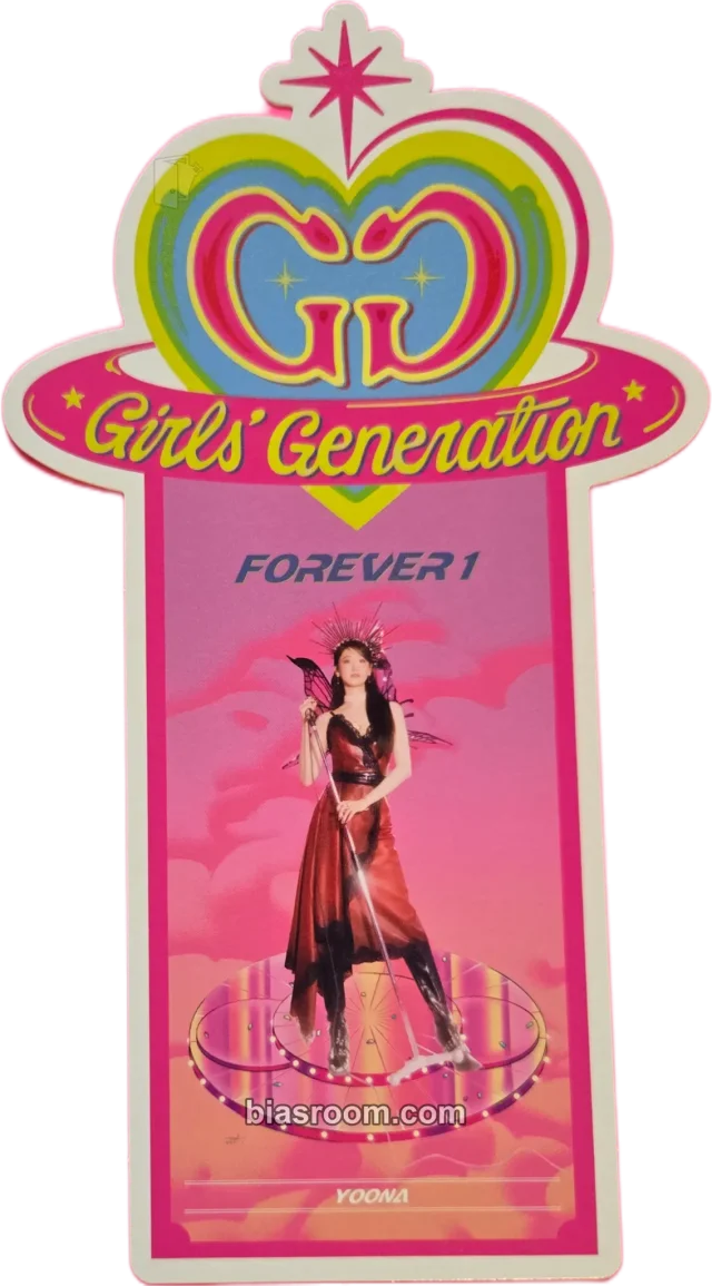 Photocard K-pop Yoona Girls' Generation Forever 1
