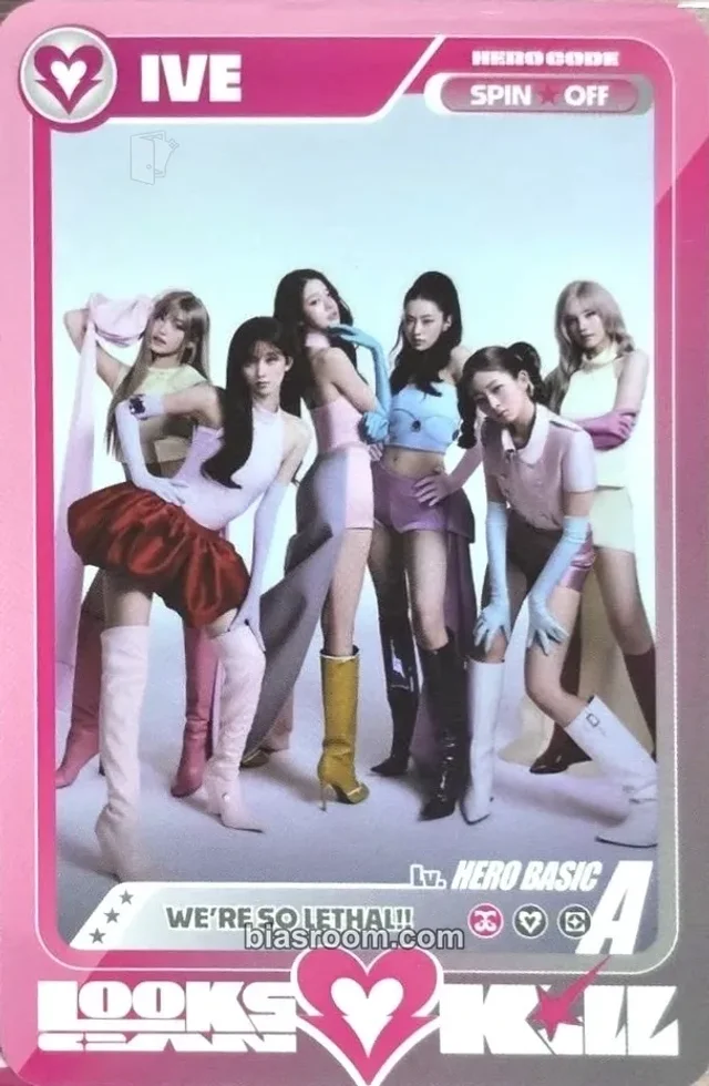 IVE Looks Can Kill K-pop Photocard