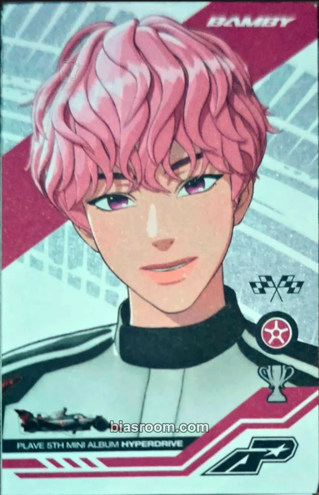 Bamby PLAVE Hyperdrive K-pop photocard