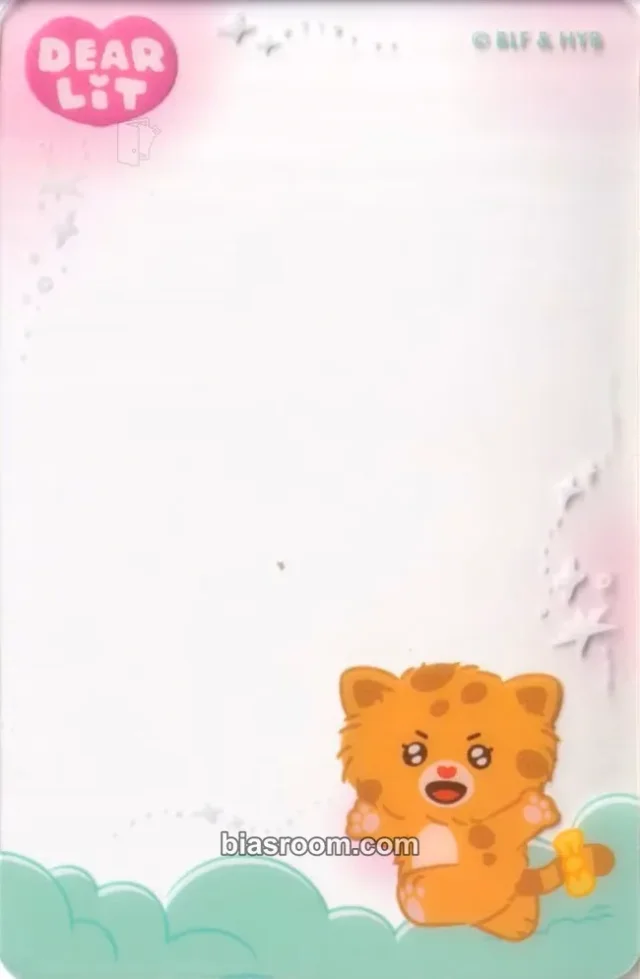 Yunah ILLIT ILLIT Official Character - “DEARLIT” Pop-Up K-pop photocard