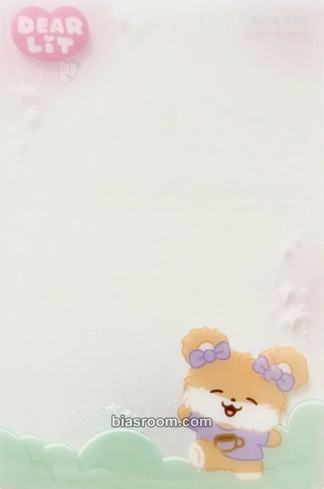 Photocard K-pop di Moka ILLIT ILLIT Official Character - “DEARLIT” Pop-Up