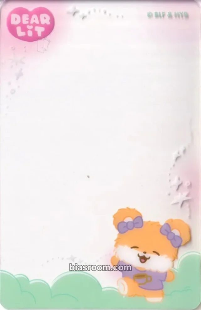 Moka ILLIT ILLIT Official Character - “DEARLIT” Pop-Up K-pop 小卡