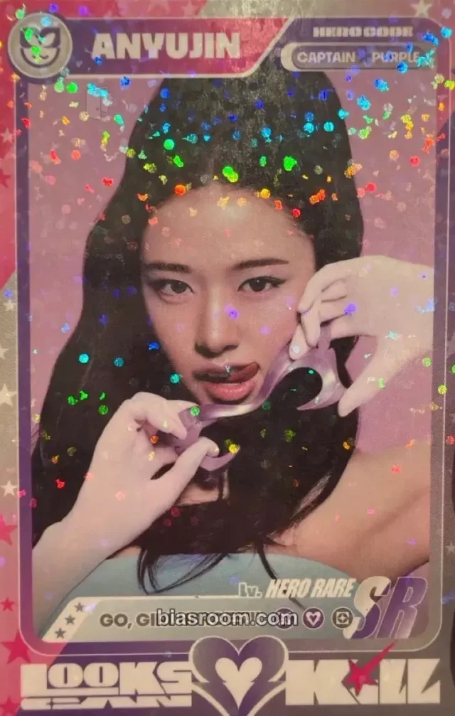 Yujin IVE Looks Can Kill K-pop photocard