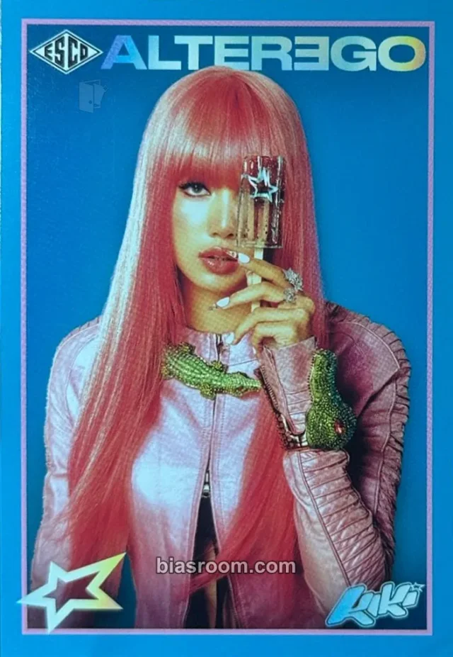 Lisa BLACKPINK LISA x ESCO K-pop photocard