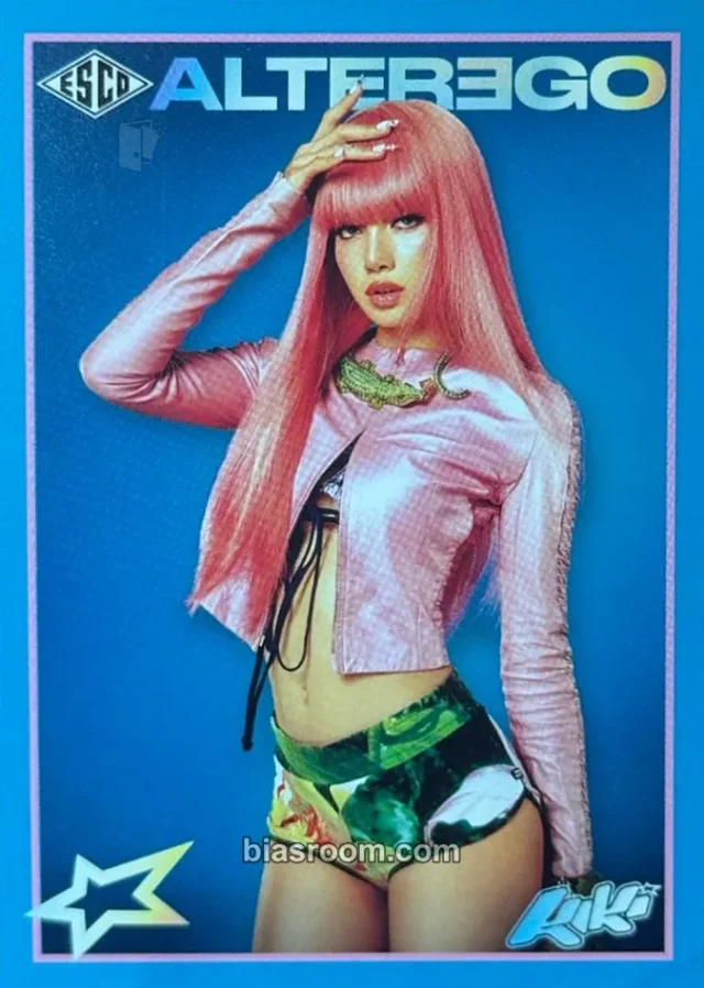 Lisa BLACKPINK LISA x ESCO K-pop photocard