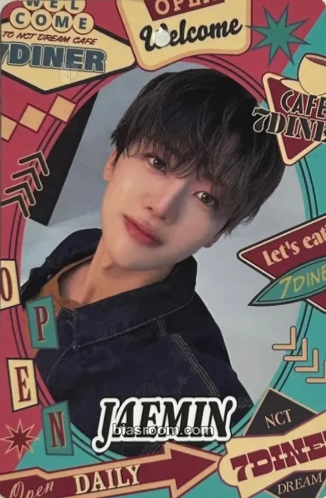 Jaemin NCT DREAM Cafe 7Diner K-pop photocard