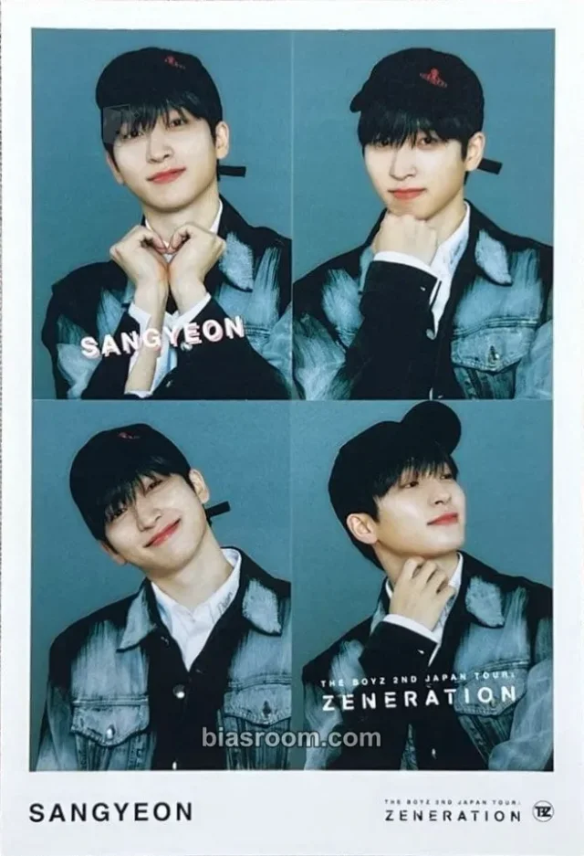 Sangyeon THE BOYZ 2nd World Tour: Zeneration K-pop photocard