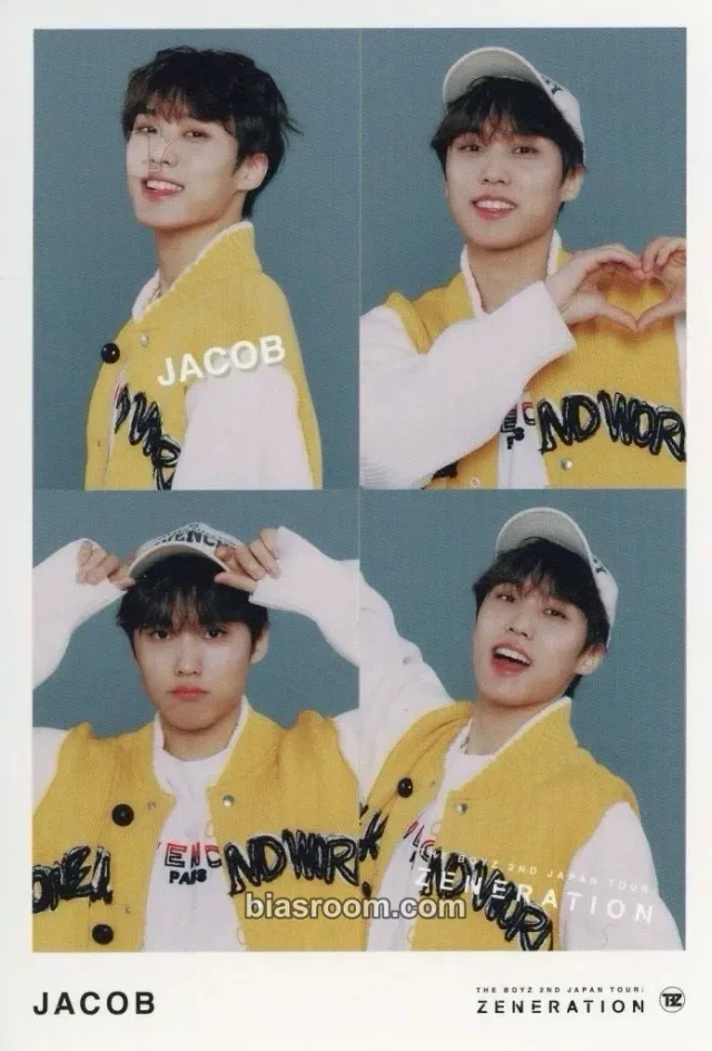 Jacob THE BOYZ 2nd World Tour: Zeneration K-pop photocard