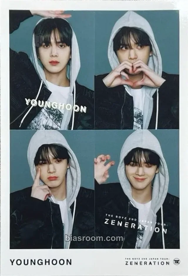 Younghoon THE BOYZ 2nd World Tour: Zeneration K-pop photocard