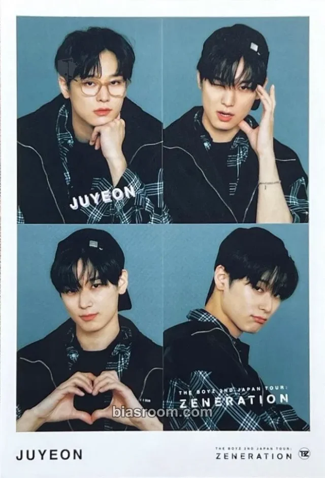 Juyeon THE BOYZ 2nd World Tour: Zeneration K-pop photocard