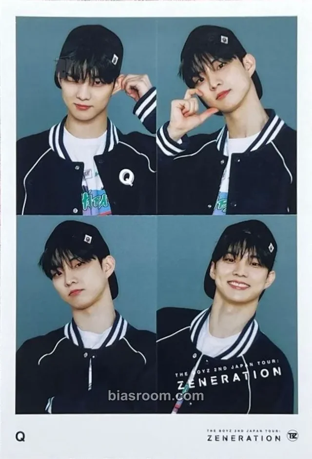 Q THE BOYZ 2nd World Tour: Zeneration K-pop photocard