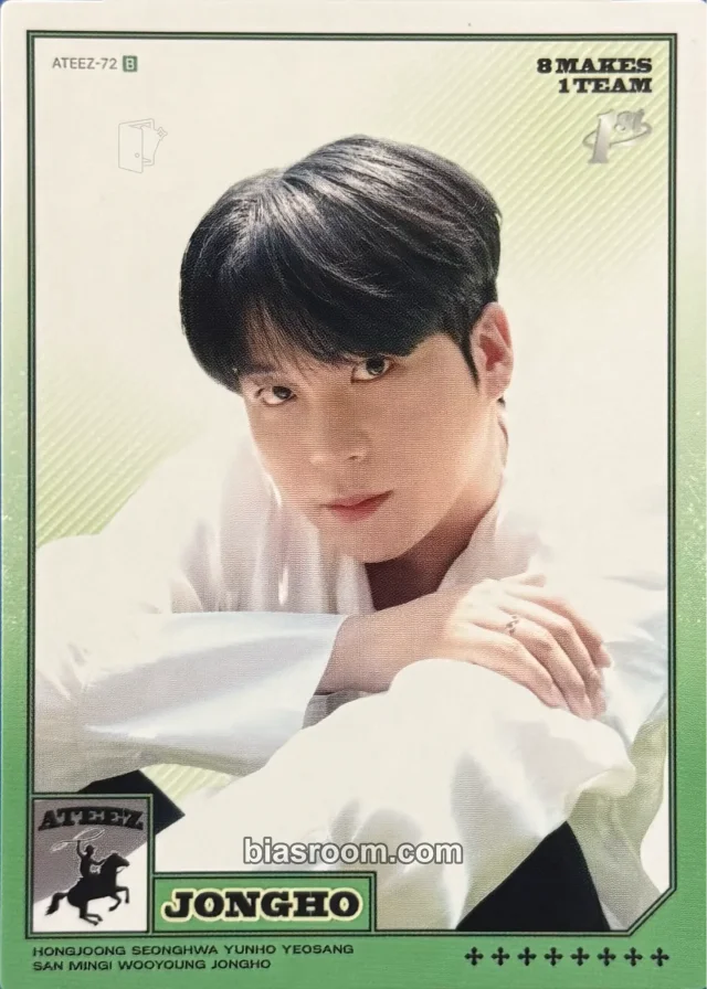 Jongho ATEEZ MIIMCA × ATEEZ K-pop Photocard