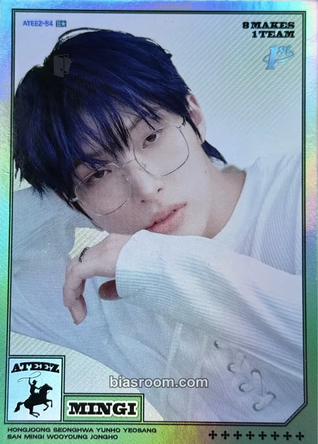 Mingi ATEEZ MIIMCA × ATEEZ K-pop Photocard