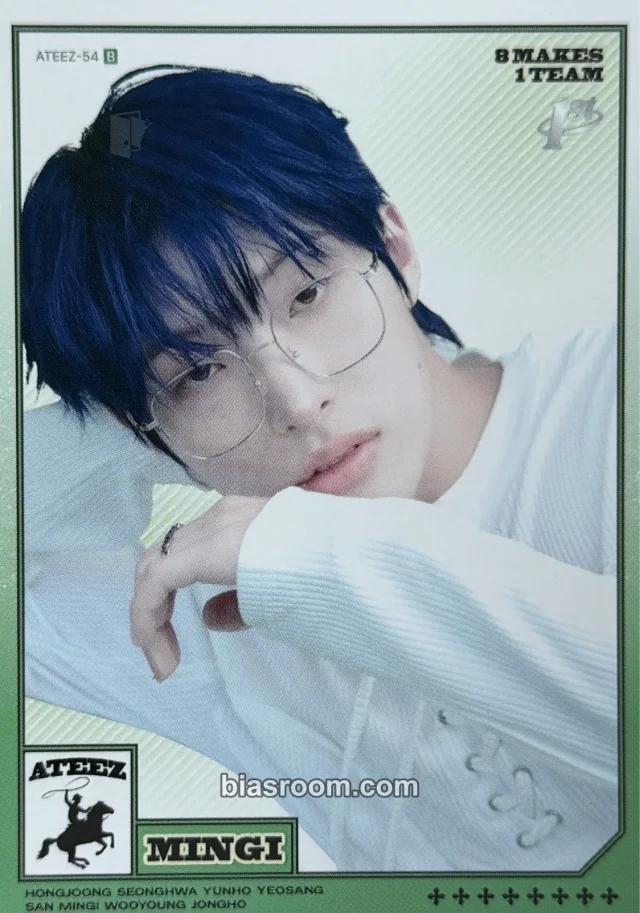 Mingi ATEEZ MIIMCA × ATEEZ K-pop Photocard