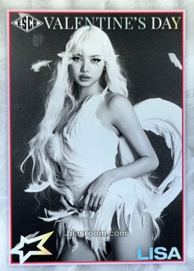 Lisa BLACKPINK LISA x ESCO K-pop photocard
