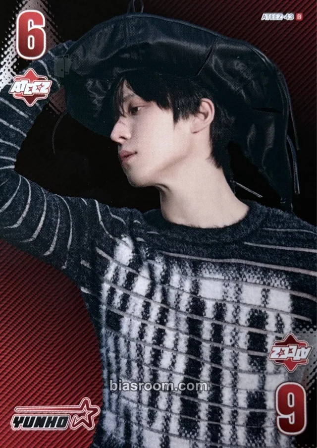 Yunho ATEEZ MIIMCA × ATEEZ K-pop Photocard