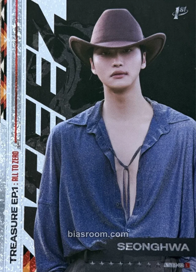 Seonghwa ATEEZ MIIMCA × ATEEZ K-pop 小卡