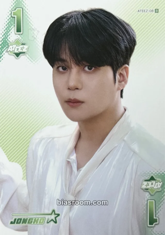 Jongho ATEEZ MIIMCA × ATEEZ K-pop photocard