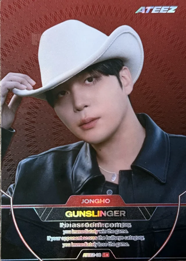 Jongho ATEEZ MIIMCA × ATEEZ K-pop photocard