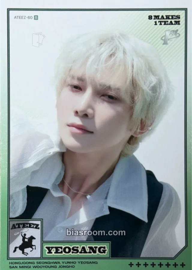Photocard K-pop Yeosang ATEEZ MIIMCA × ATEEZ