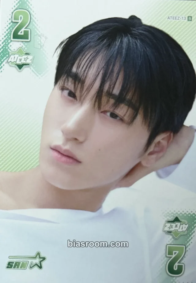 San ATEEZ MIIMCA × ATEEZ K-pop 小卡